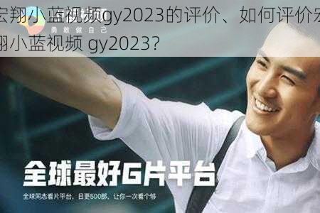 宏翔小蓝视频gy2023的评价、如何评价宏翔小蓝视频 gy2023？