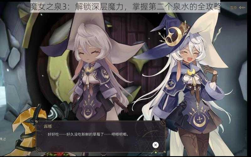 魔女之泉3：解锁深层魔力，掌握第二个泉水的全攻略