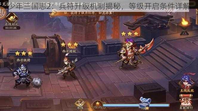 少年三国志2：兵符升级机制揭秘，等级开启条件详解