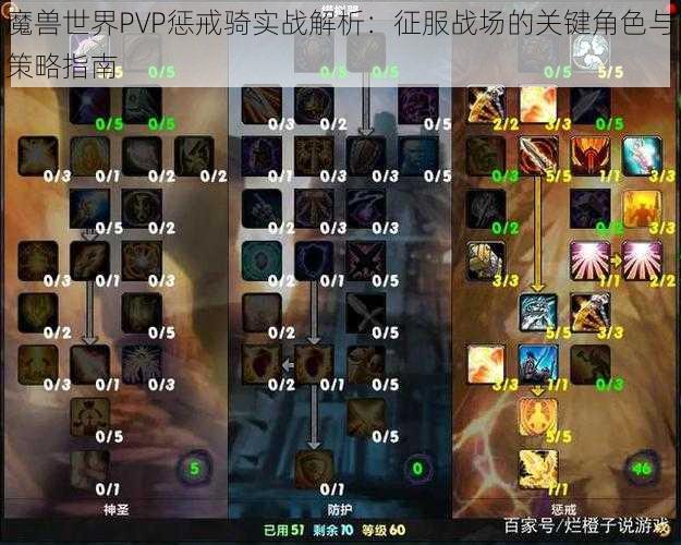 魔兽世界PVP惩戒骑实战解析：征服战场的关键角色与策略指南